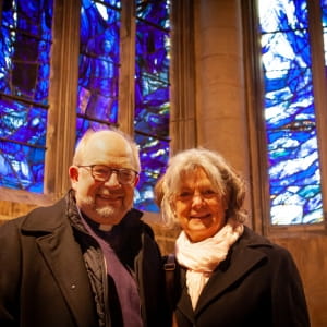 Photo of Revd Canon Dr Tudor Griffiths and Revd Anna Griffiths